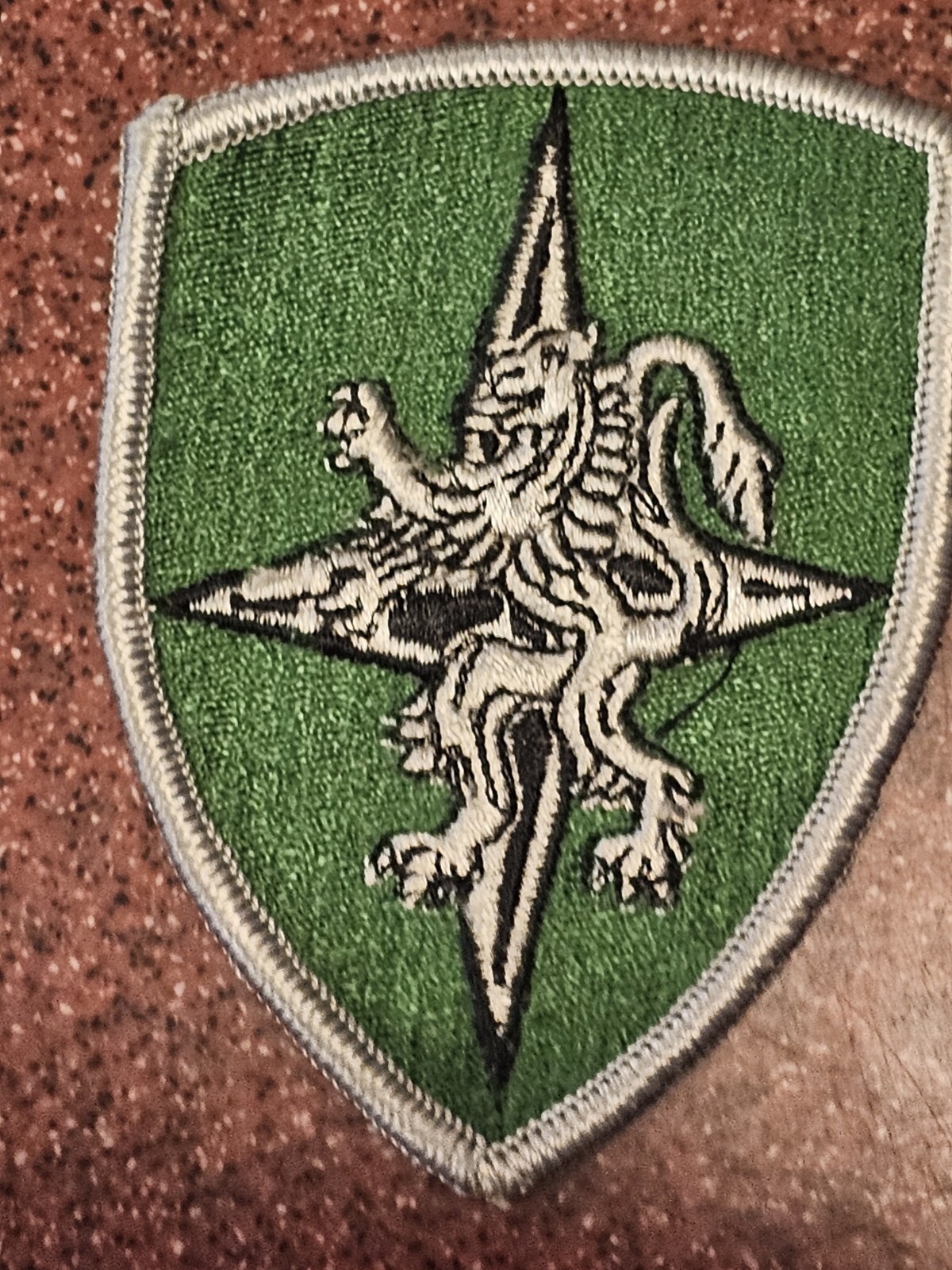 1960s 70s US Army NATO Central Europe Land Forces HQ Command Patch L@@K!!! b