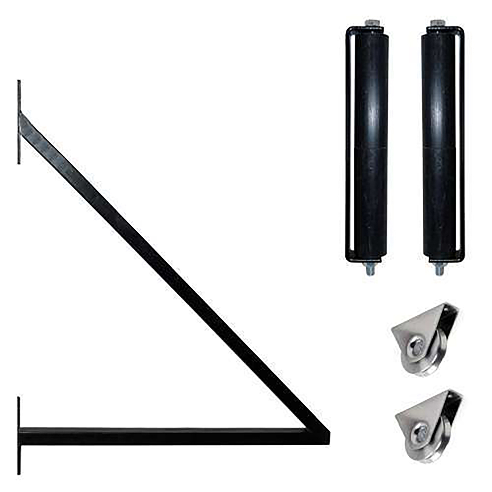 ALEKO Garden Yard Steel Single Sliding 12' Gate Prague Style with Gate Opener