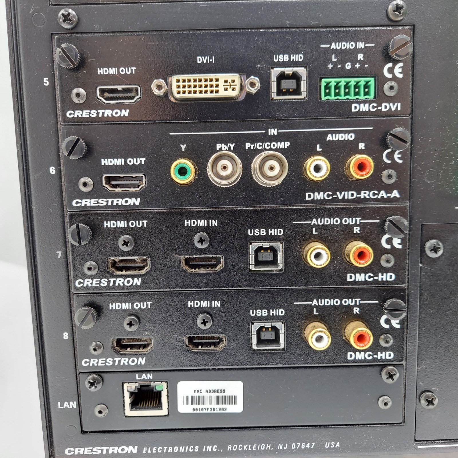 Crestron DM-MD16X16 Digital Media Switcher w/ Cards *Read Desc.*