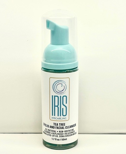 Iris Eyelid Cleanser, Dry Eye Relief, Tea Tree Oil Maximum Strength