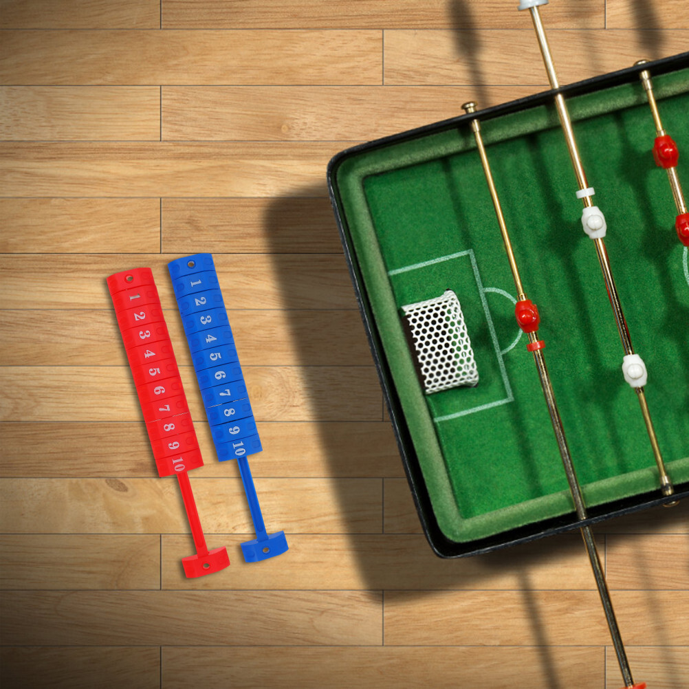 2Pcs Foosball Scoreboard Scoring Units Counters Markers Desktop