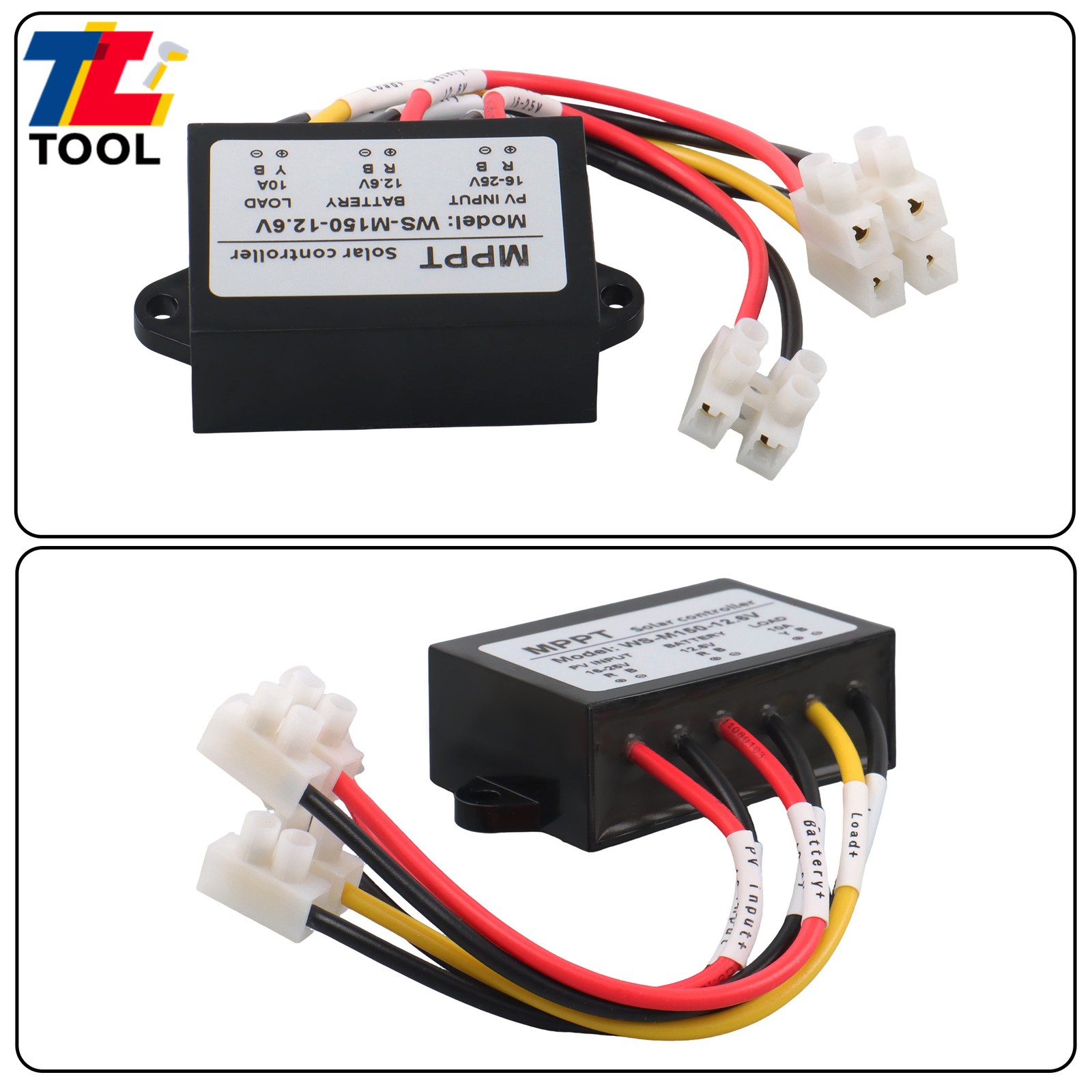 Solar Battery Charge Controller Boost MPPT 12.6V Voltage Adjustable 150W