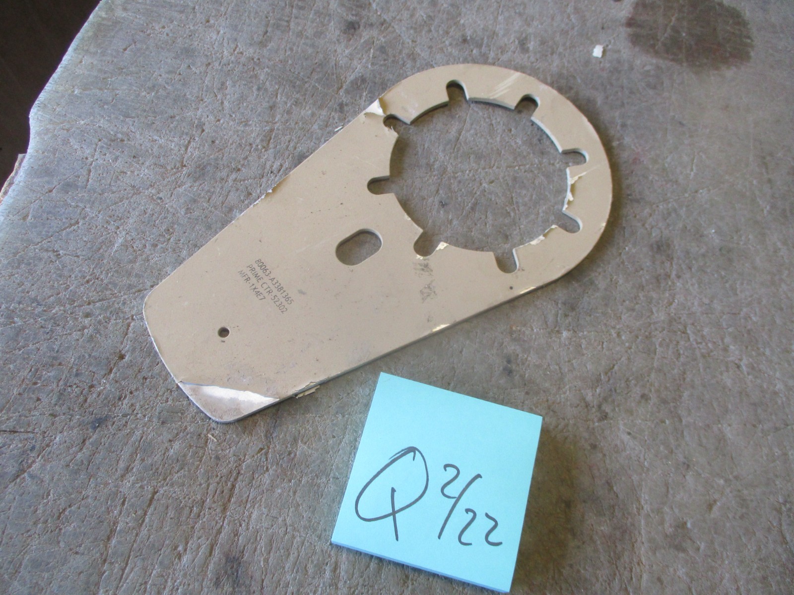 NOS GPS Antenna Mounting Bracket for Antenna Spring Base Military Vehicles HMMWV