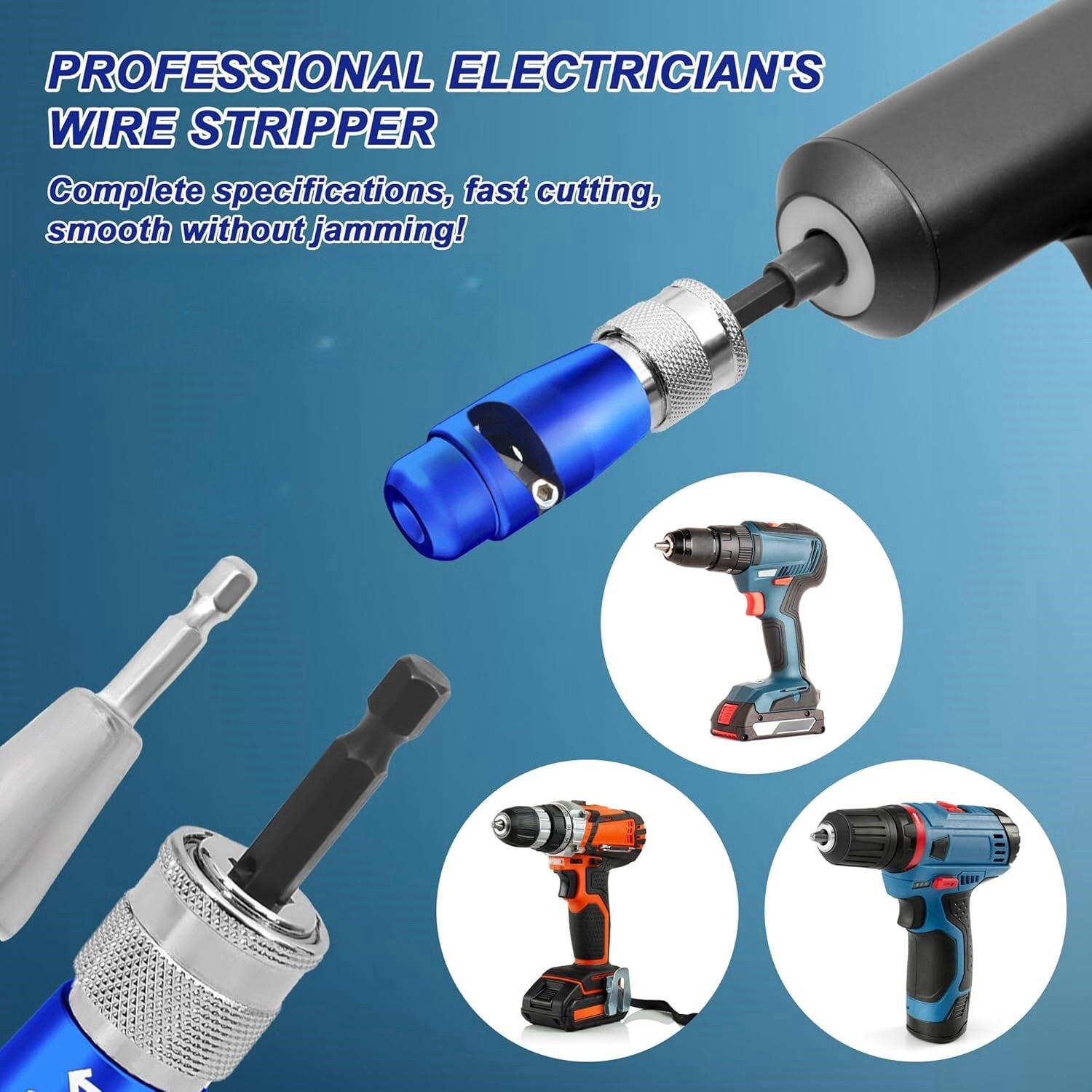 Wire Stripper - Cable Peeling Stripper Practical Rotary Stripping Tool New