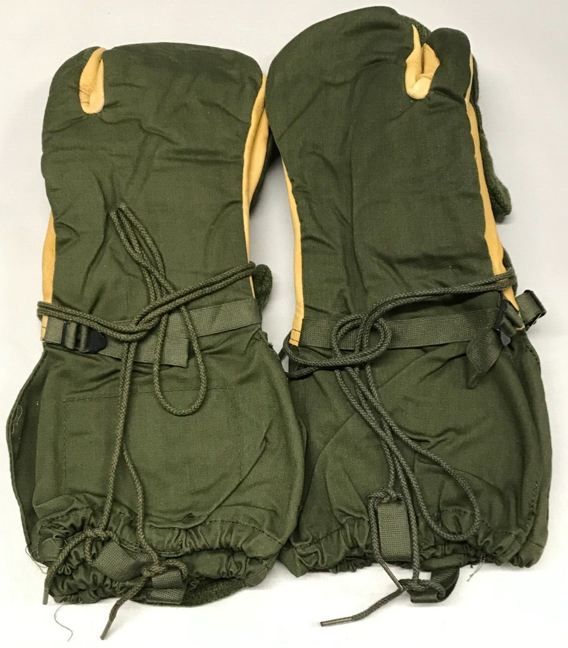 USGI Cold Weather Trigger Finger Mittens M1965 OD NOS