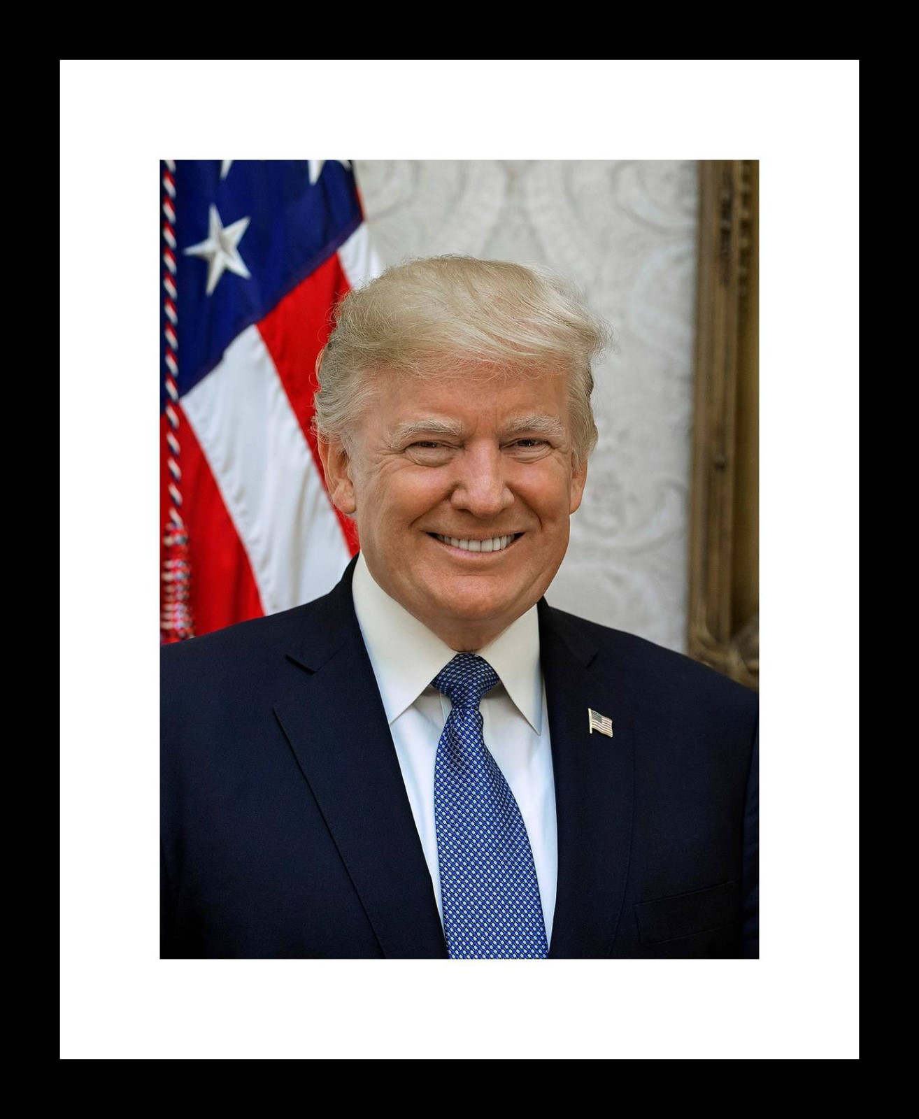 DONALD TRUMP Official Portrait 5x7 Print Photo United States President