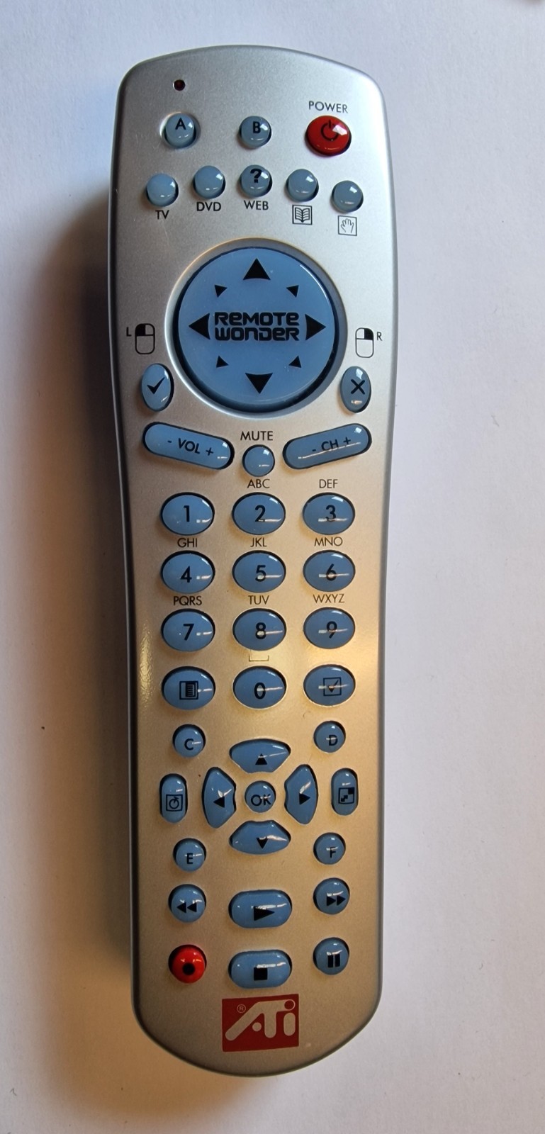 ATI Remote Wonder Original Wireless Remote Control #K-466-16