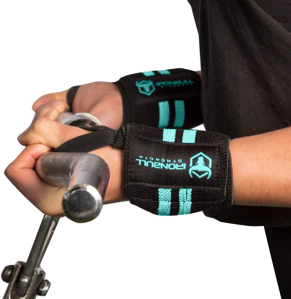 Women Wrist Wraps with Thumb Loops - 12" Professional Grade - Wrist Support Brac