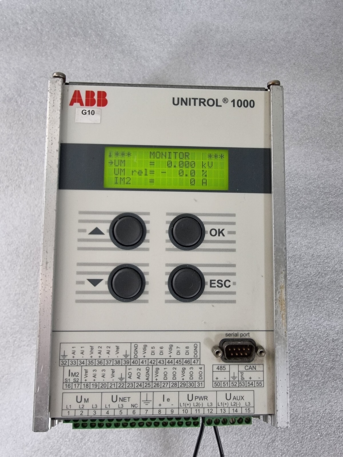 ABB UNITROL 1000 Voltage Regulator 3BHE014557R0005