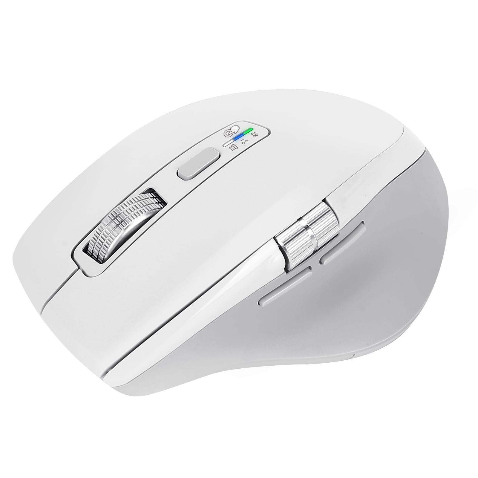 Wireless Side Scroll Mouse with Multi-Device, Ergonomic Computer Mice with Sm...