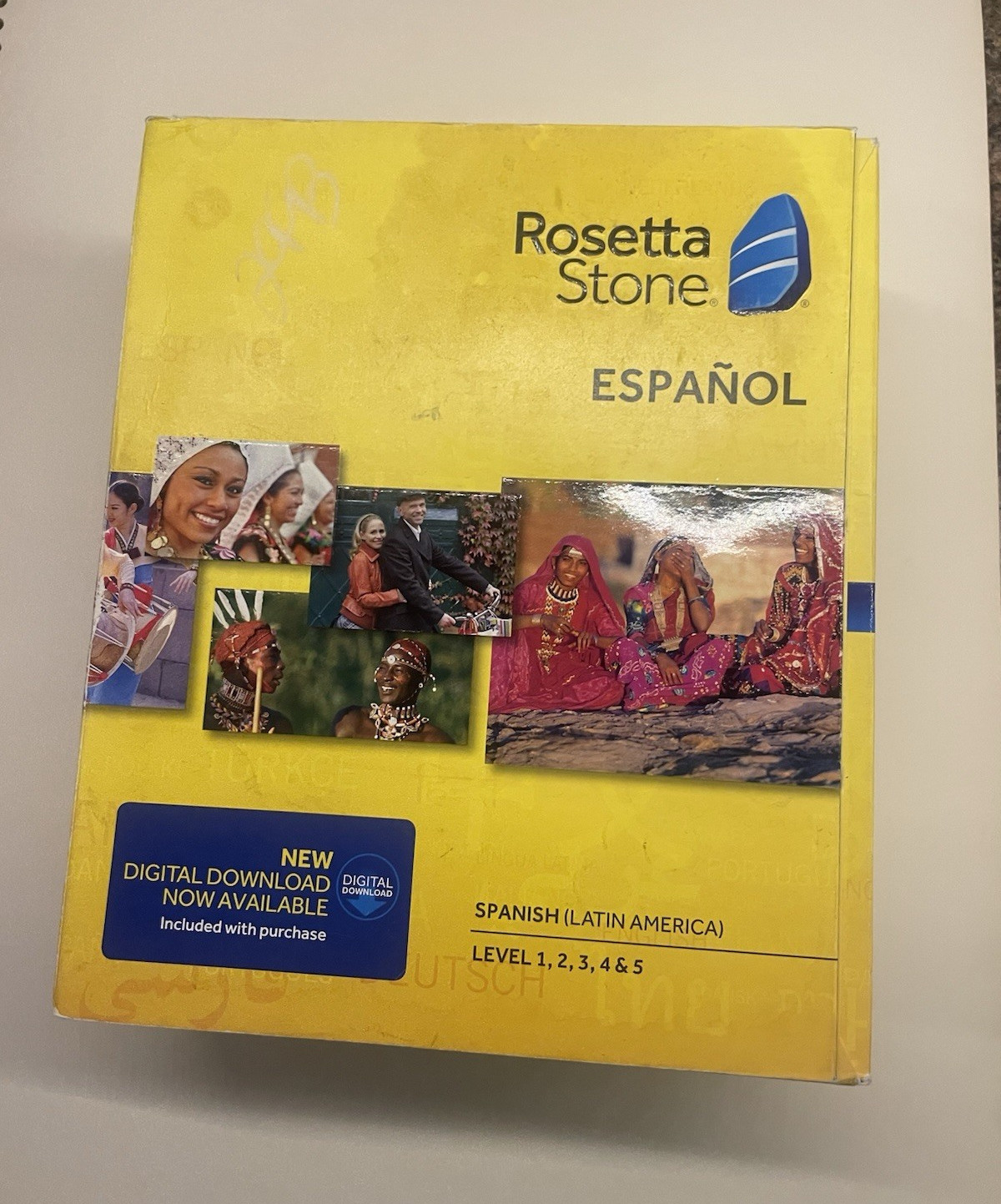 Rosetta Stone Español Spanish (Latin America) Levels 1-5 Language Course Boxed