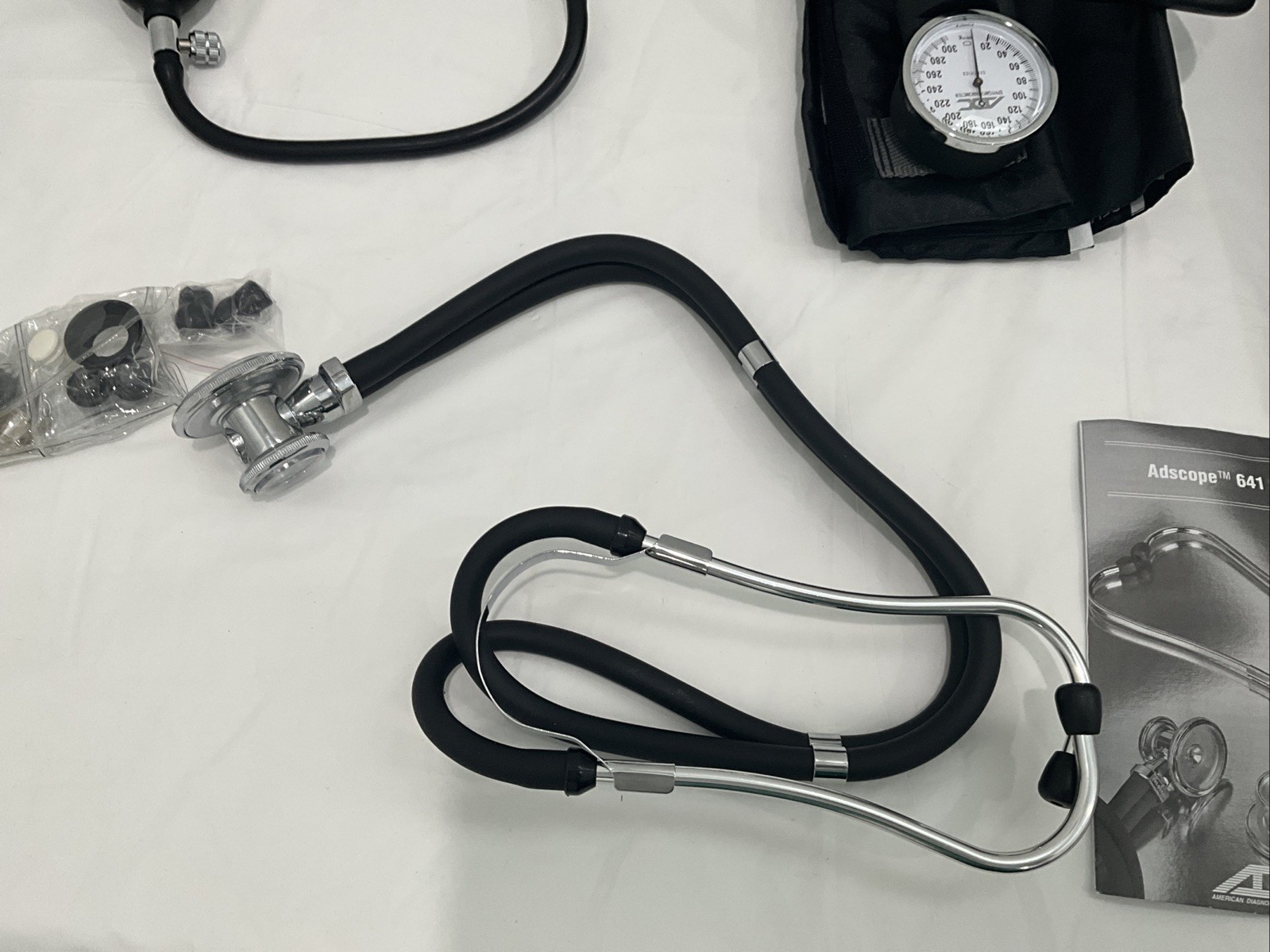 ADC Adscope 641 Sprague Stethoscope With Case