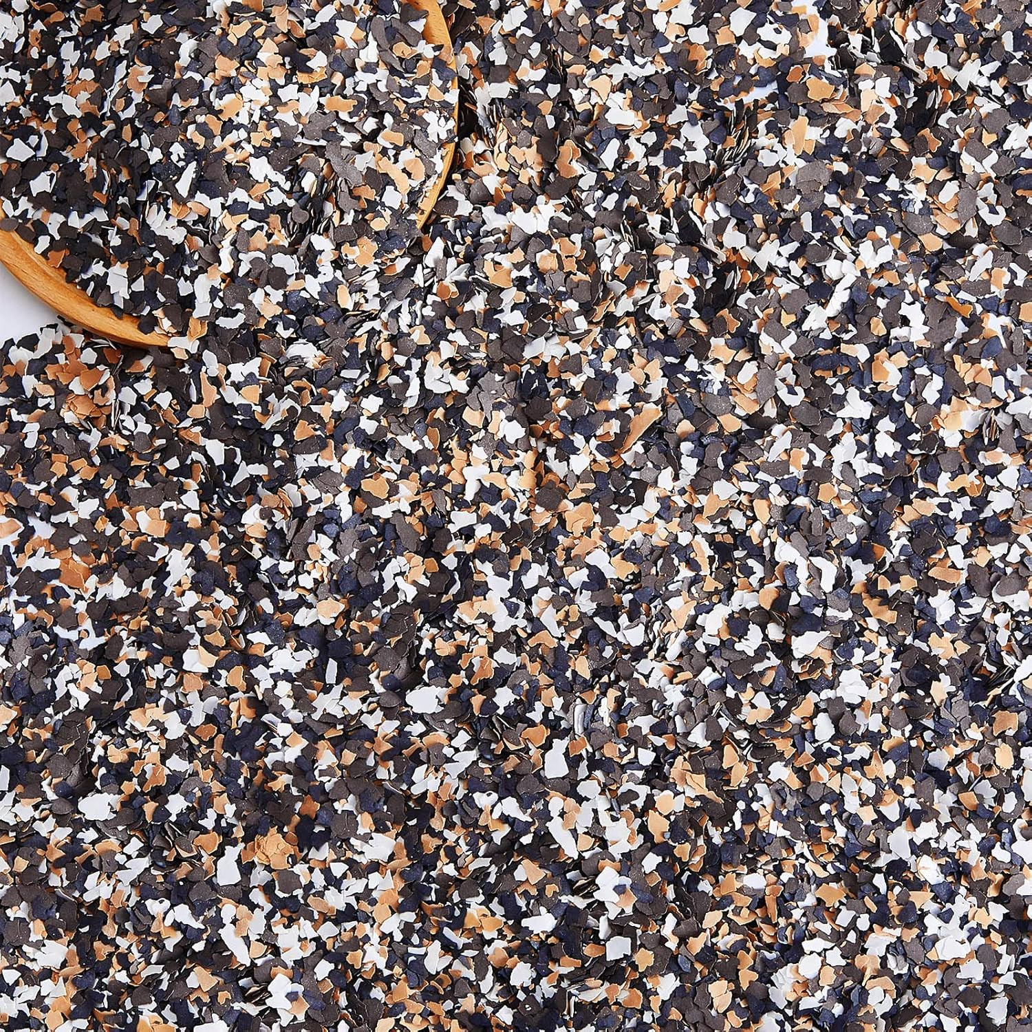 Timtin 1400 G/ 3.08 Lb Epoxy Flakes Blend Color Chips Concrete Floor
