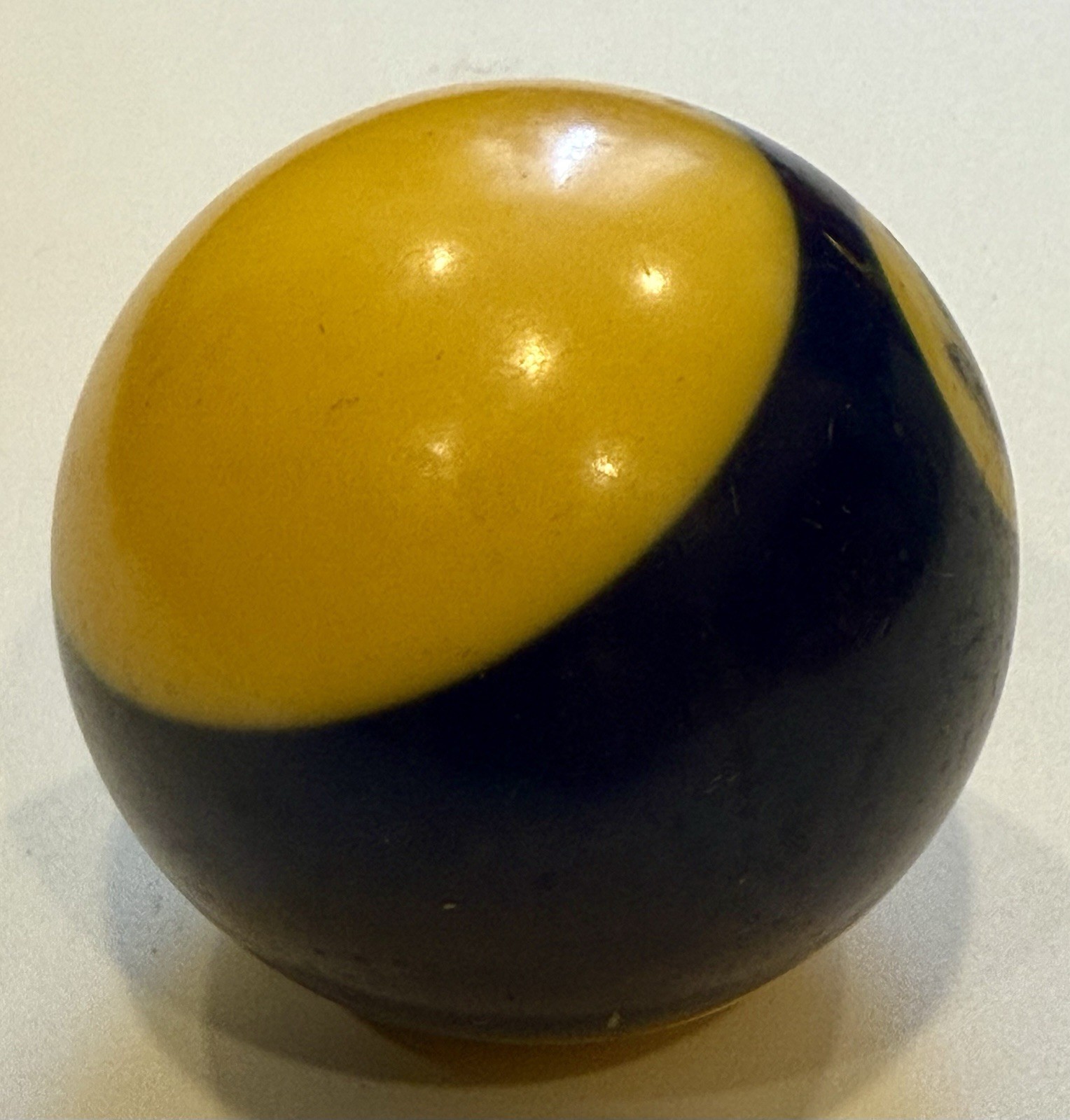 Vintage Single Replacement Billiard 2 1/4" Pool Ball No. 10 Blue Ball