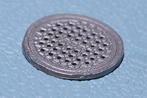 Berkshire Valley Models O/On3/On30, 1/48 Early Sewer Lids, 4 per package - #527
