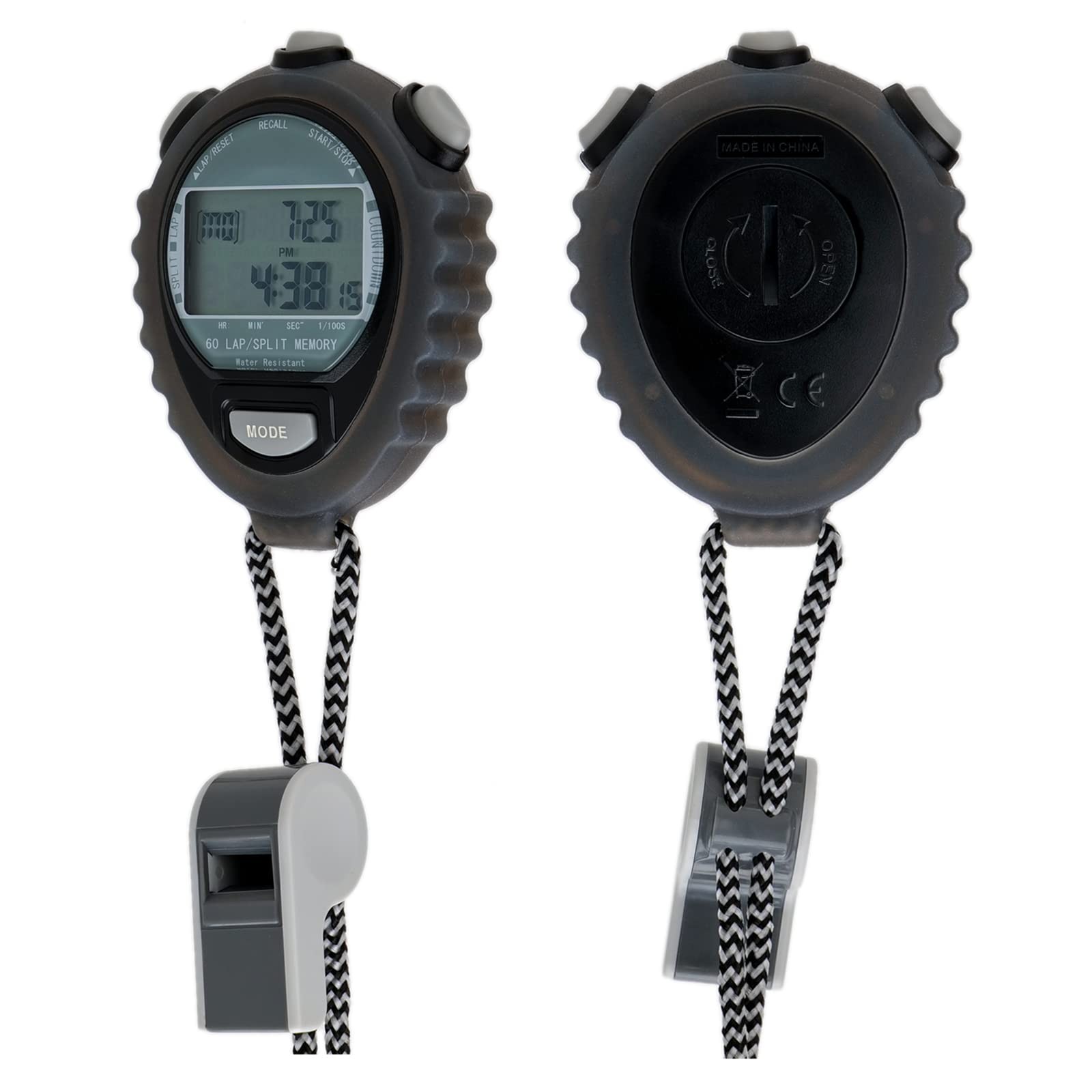 Stopwatch Black TEV-4026