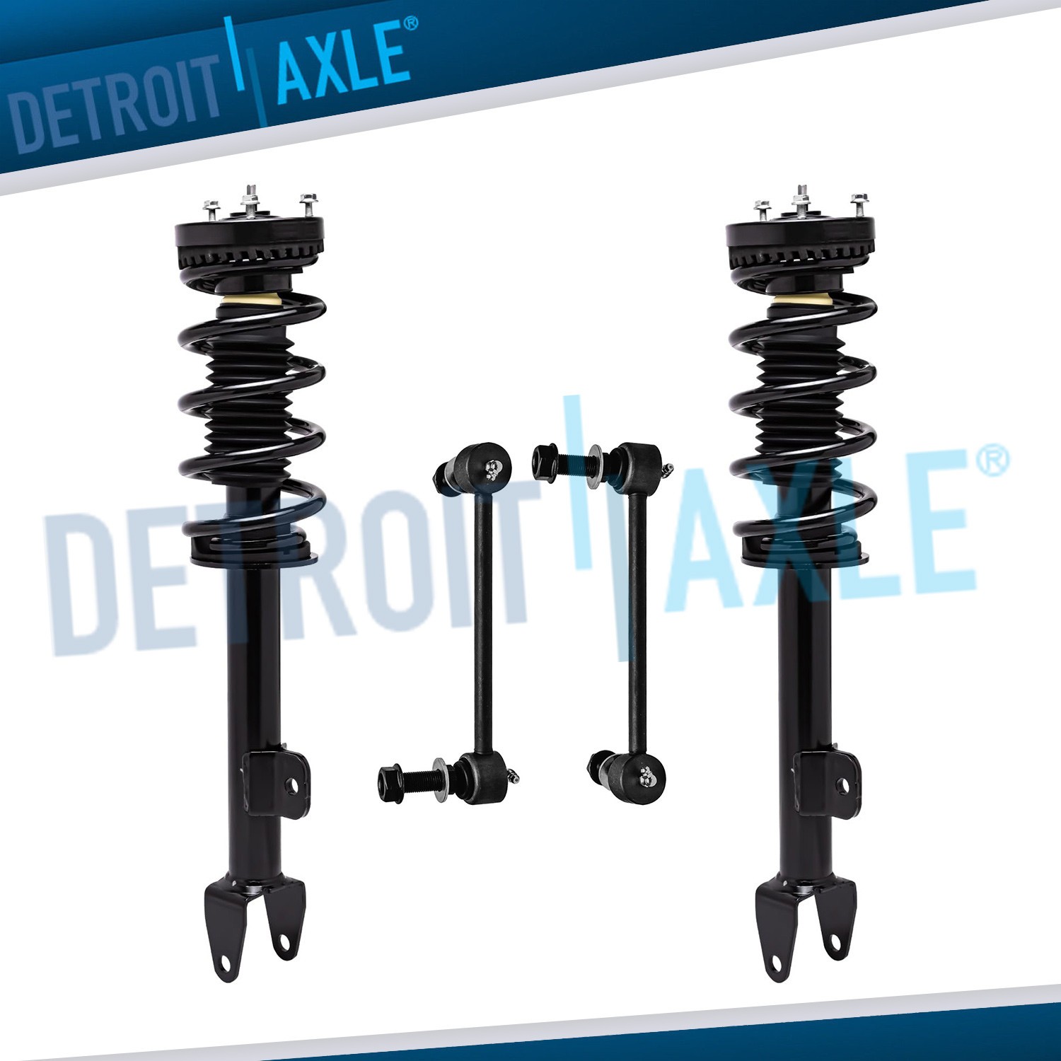 RWD Front Struts & Coil Spring Assembly Sway Bars for Dodge Charger Challenger