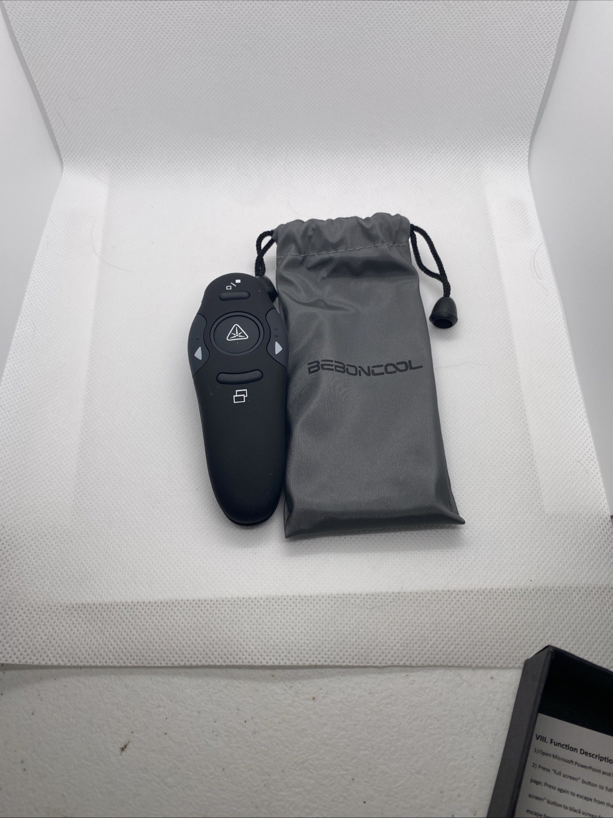 Wireless Presenter Power Point Clicker USB - Black