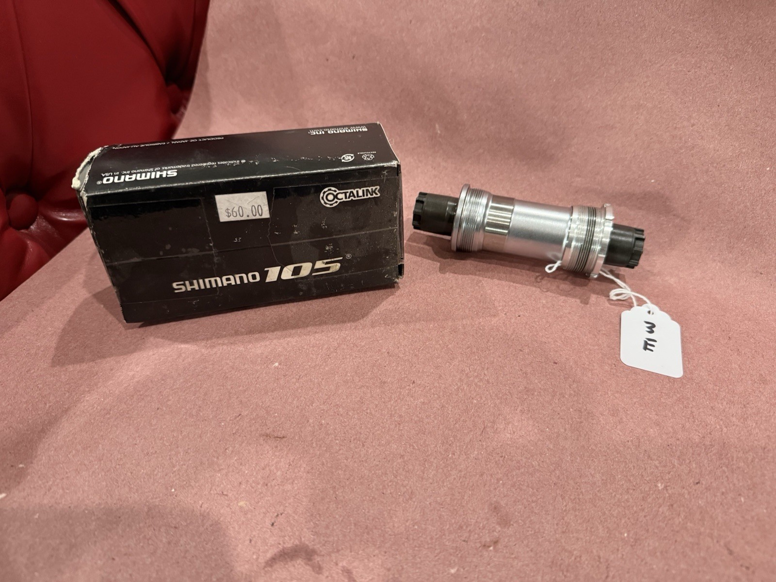 USED SHIMANO 105  BB-5500 118 68 BOTTOM BRACKET BICYCLE