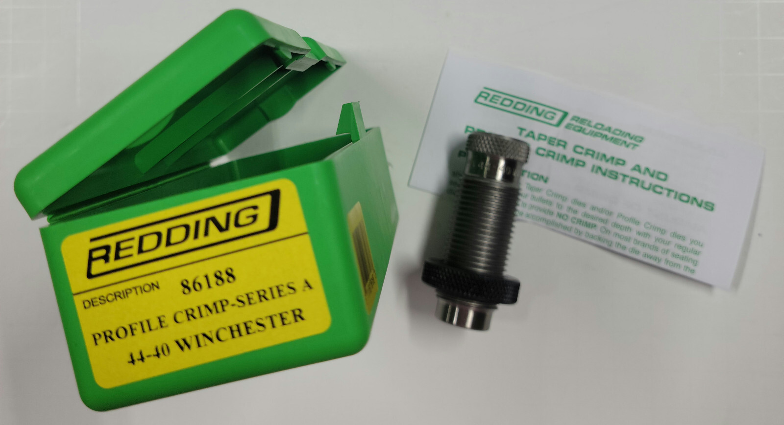 86188 REDDING PROFILE CRIMP DIE - 44-40 WINCHESTER - BRAND NEW - FREE SHIP