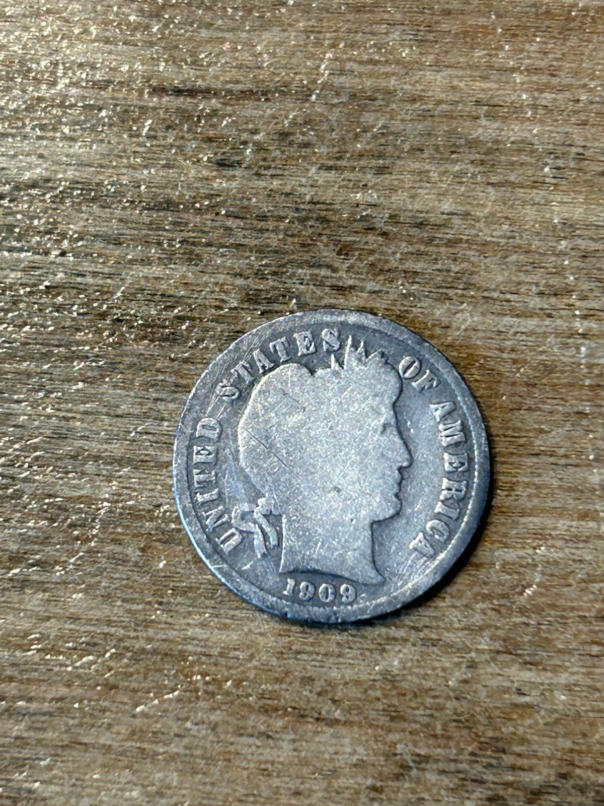 1909 Barber Dime G