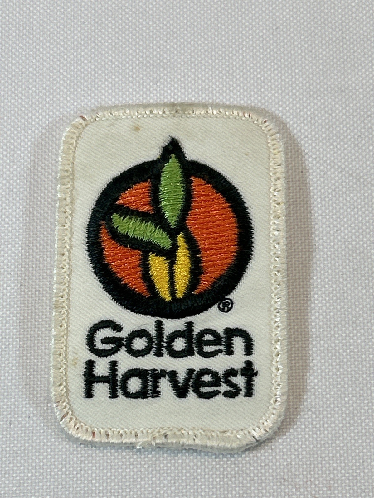 Vintage Trucker Snapback Hat Cap Patch Replacement Golden Harvest Embroidered