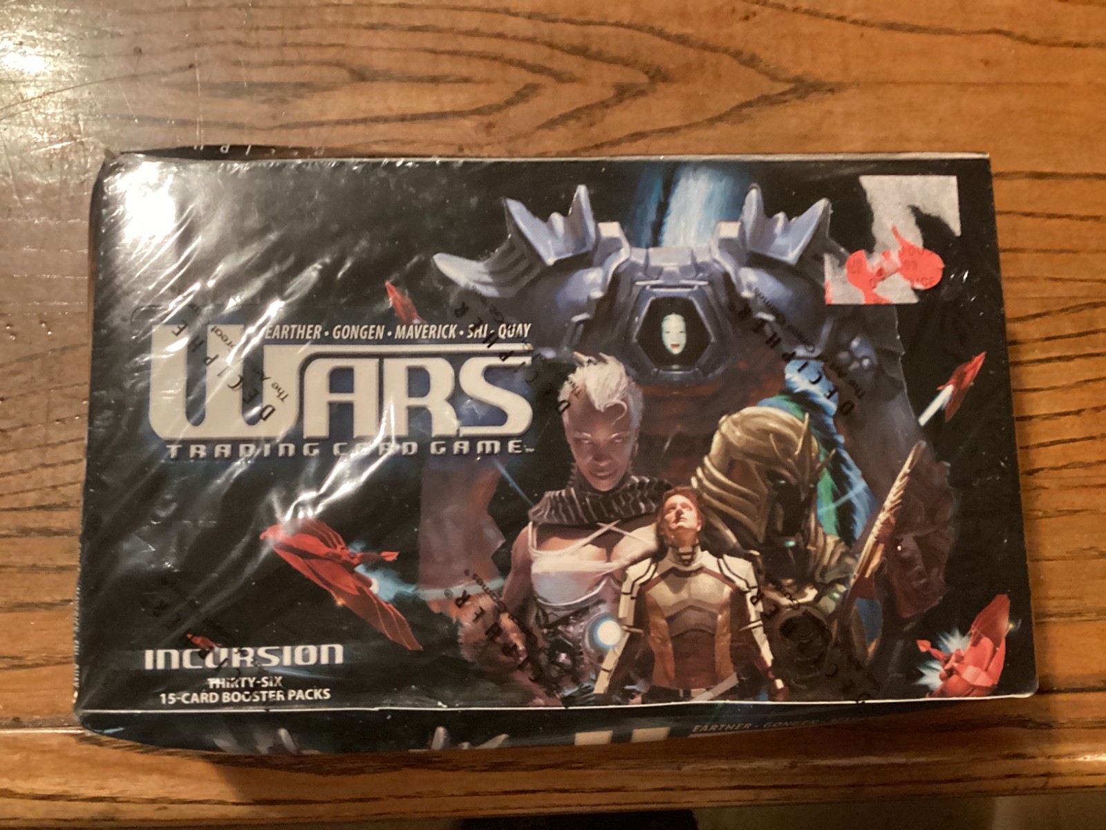 2004 Decipher WARS Trading Card Game Incursion 36 Pack Booster Box TCG Sealed