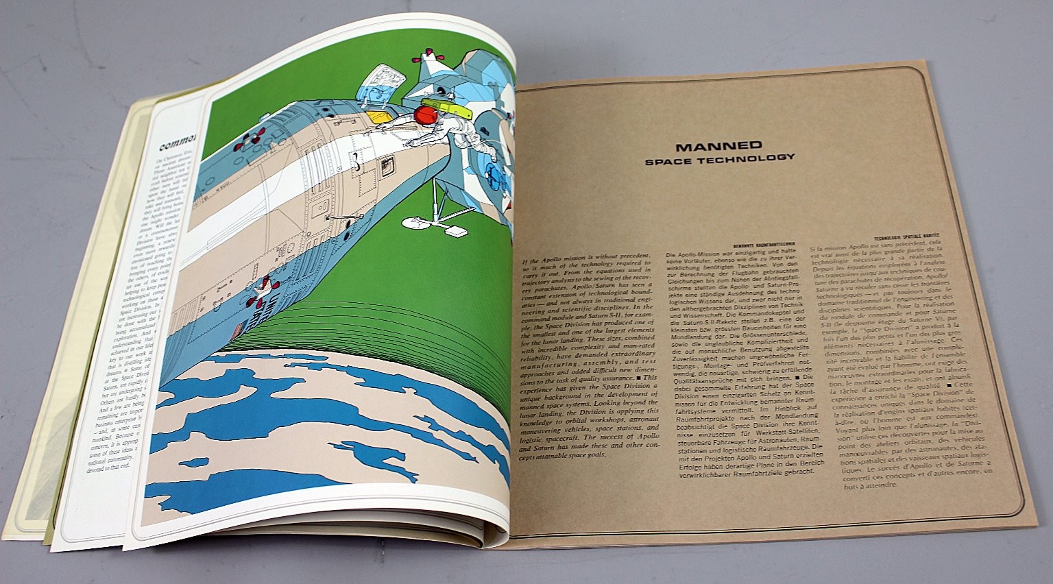 North American Rockwell Apollo Technical Manual Space Division NASA