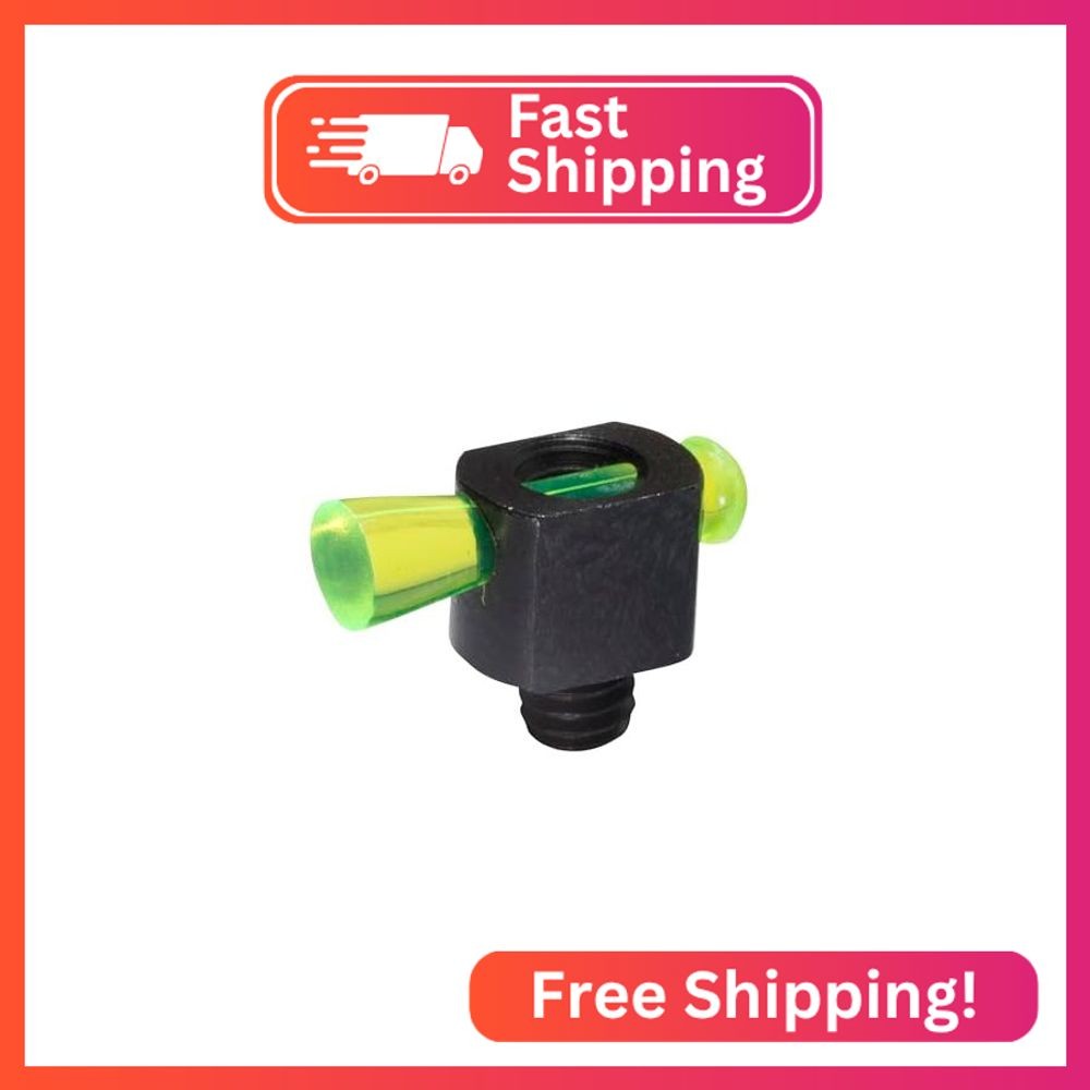HIVIZ Spark II Fiber Optic Shotgun Sight – Universal Front Sight for Shotguns –