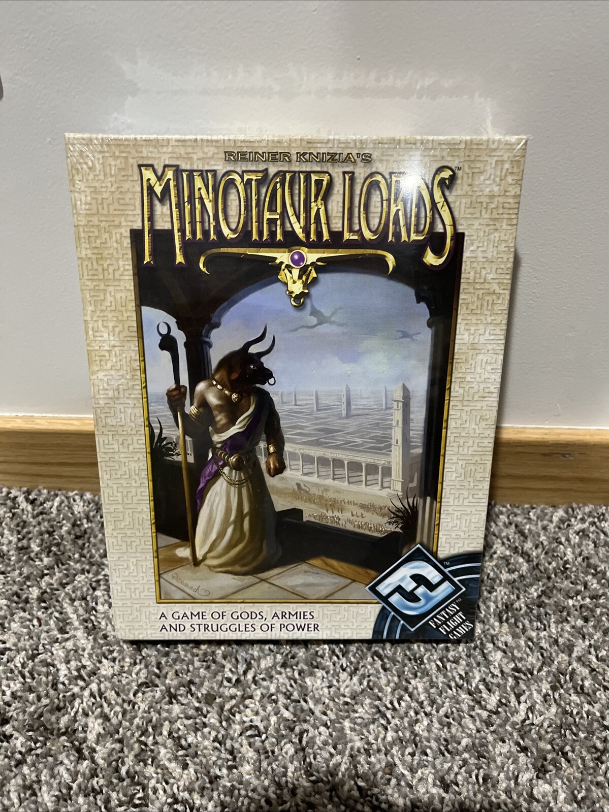NEW, Minotaur Lords by Fantasy Flight Games 2004 Reiner Knizia's RP Card Game