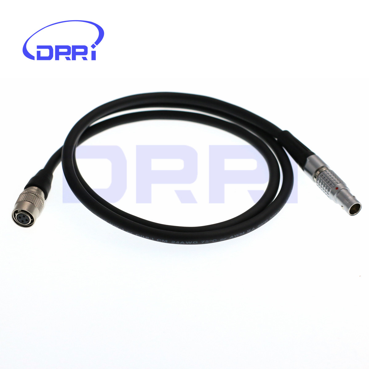 Hirose 4pin Female to 0B 2pin male Power Cable for AC7 DP7 monitor
