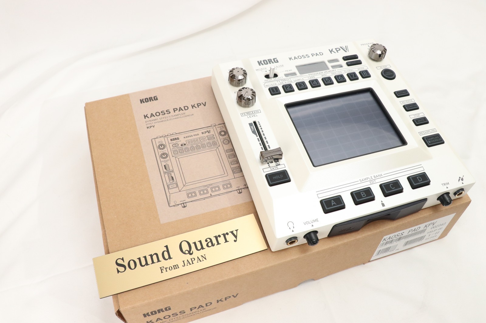 KORG KAOSS PAD V Multi FX Sampler Vocal Guitar USB Interface