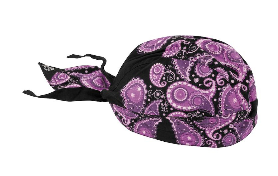 Zan® Flydanna® Cotton Purple Paisley