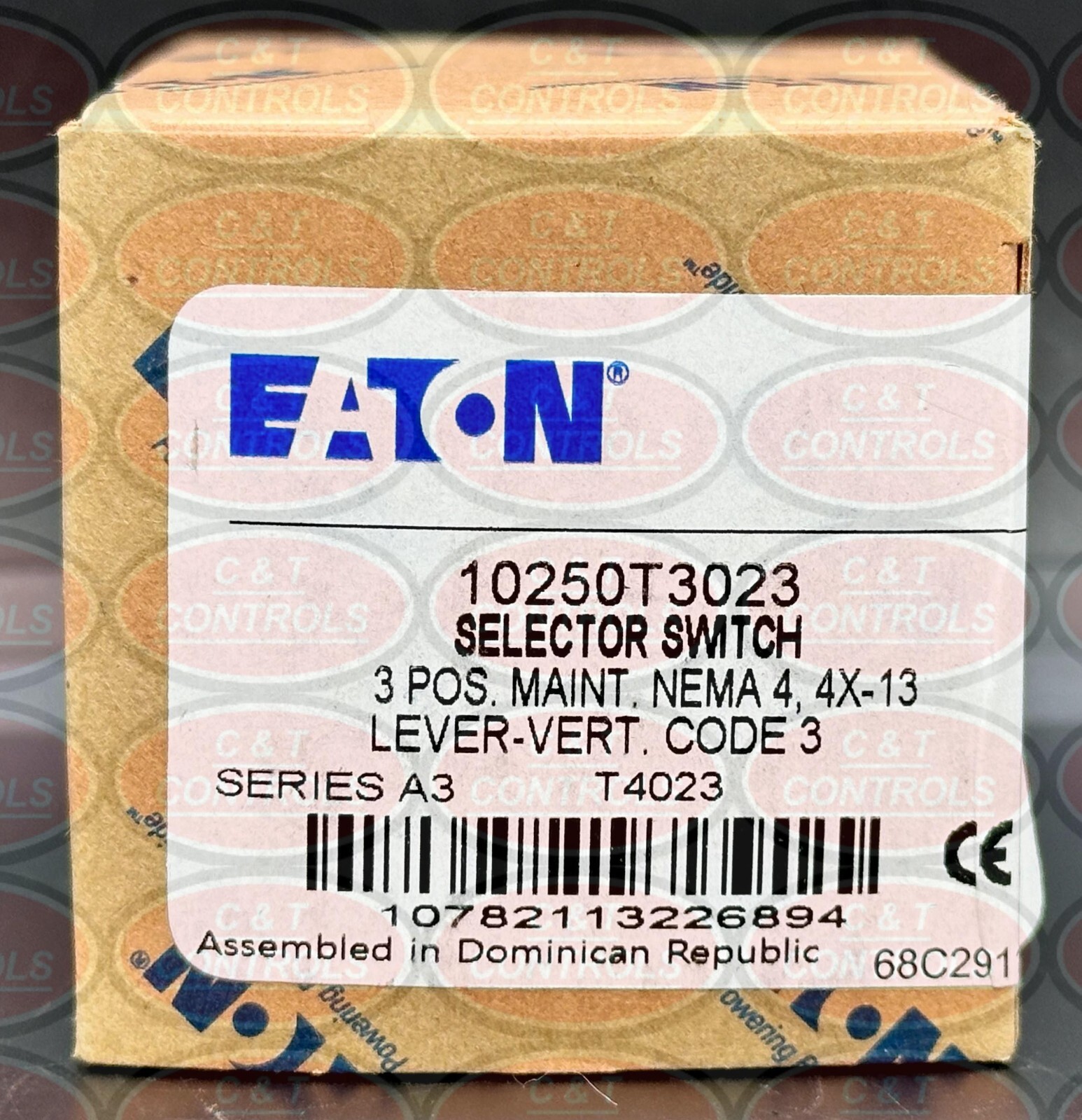 Eaton 10250T3023 30.5mm 3 Position Switch New In Box USA Stock