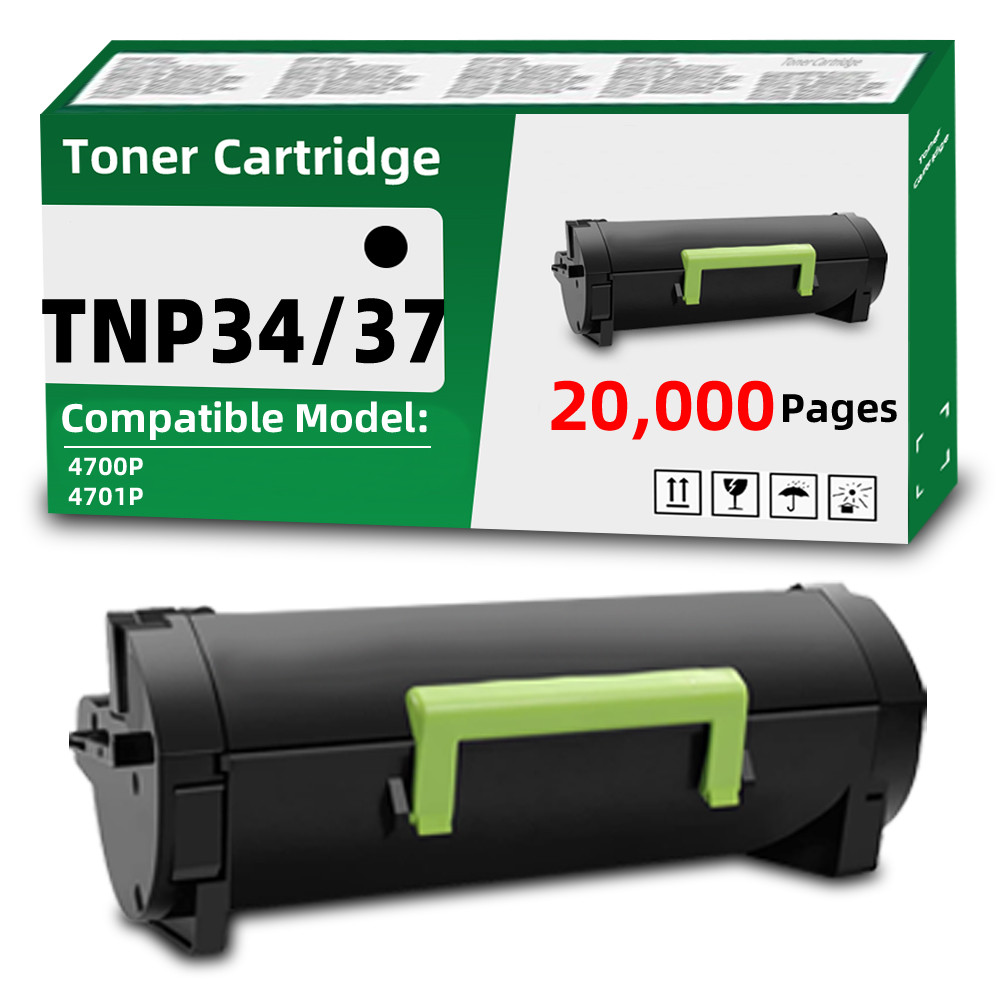 TNP34 TNP37 Toner Cartridge Compatible  for Konica Minolta Bizhub 4700P 4701P