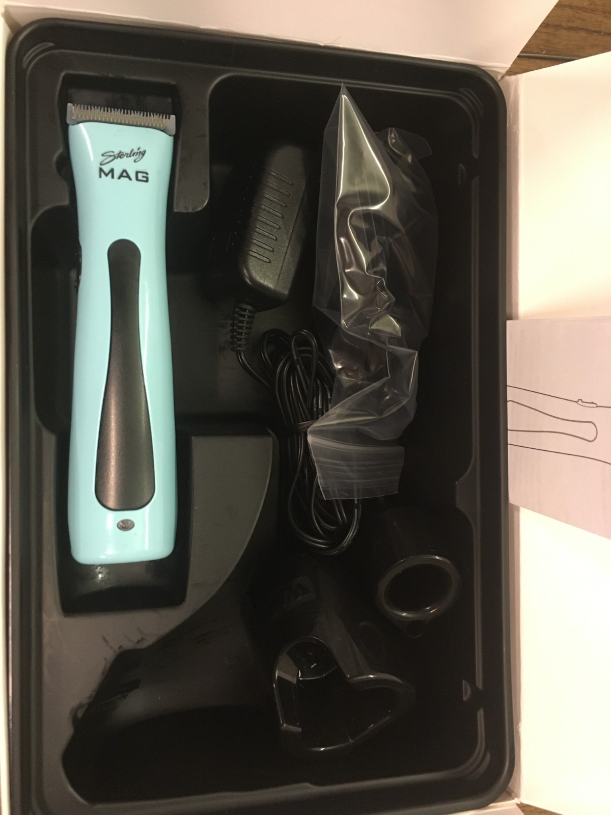 Wahl Sterling Limited Edition Lithium-Ion Cord/Cordless Mag Trimmer Blue*