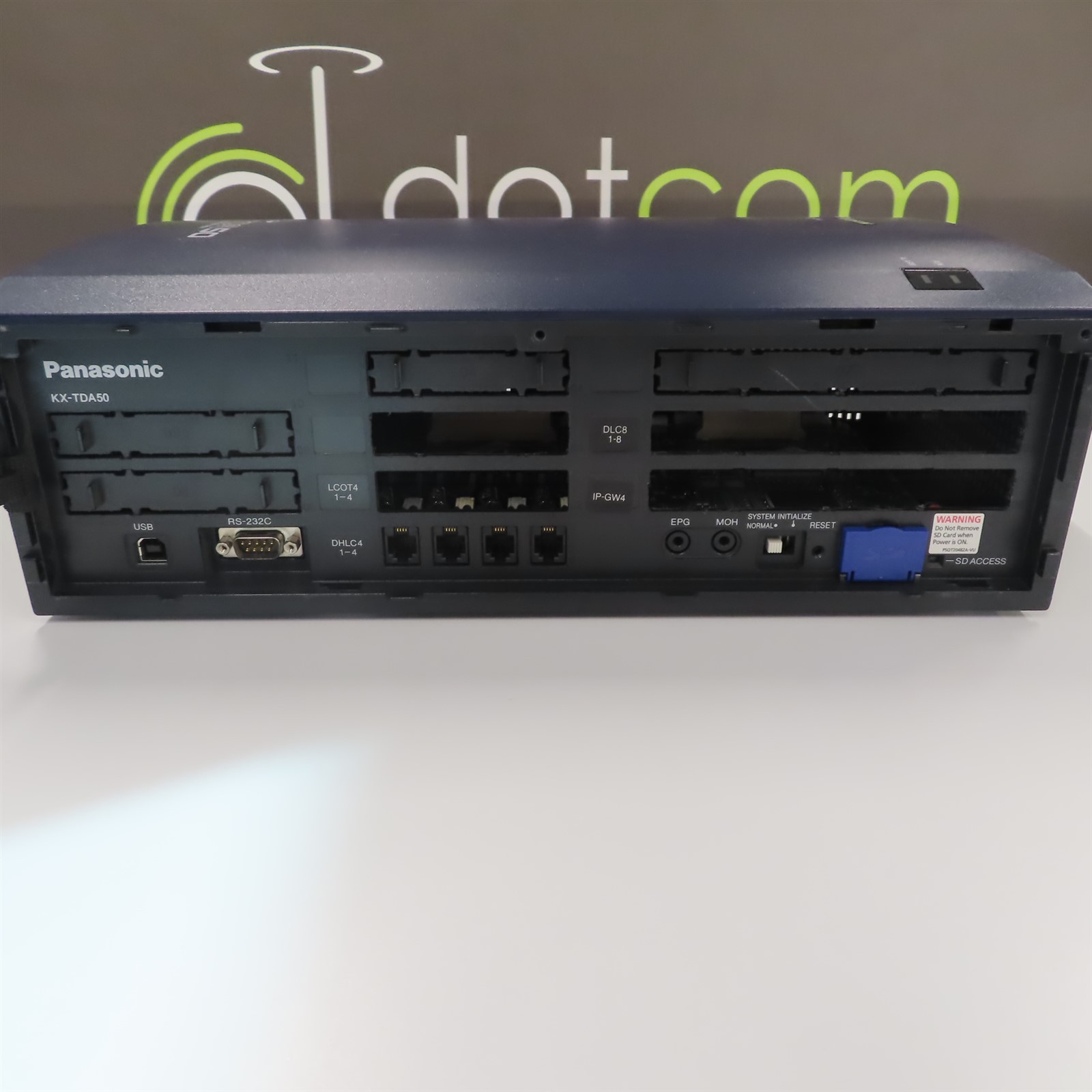 Panasonic KX-TDA50-G Digital Hybrid IP-PBX VoIP Phone System G Series Just PBX