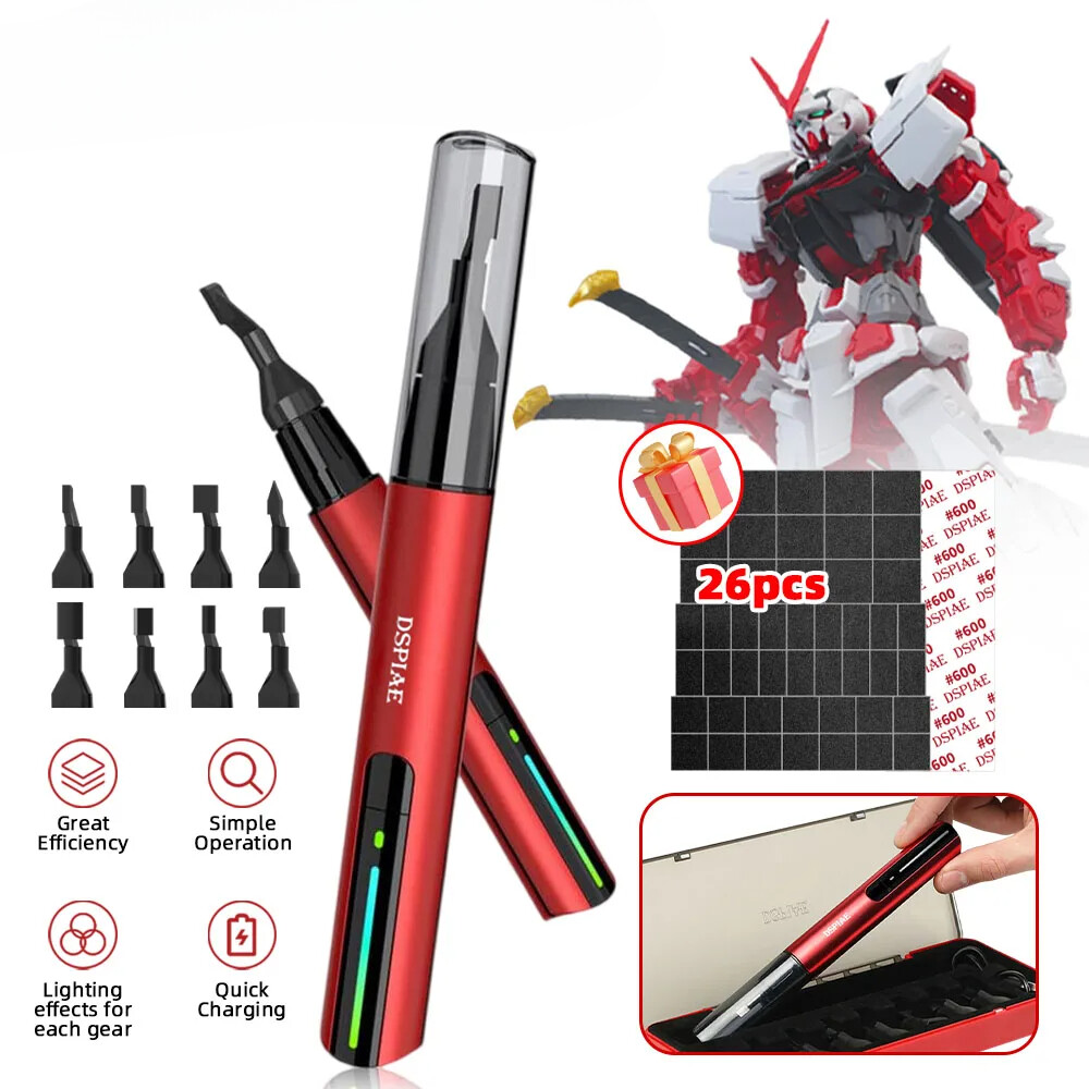 Plastic Model Reciprocating Sander DIY Electric USB Charge Grinding Pen Sanding