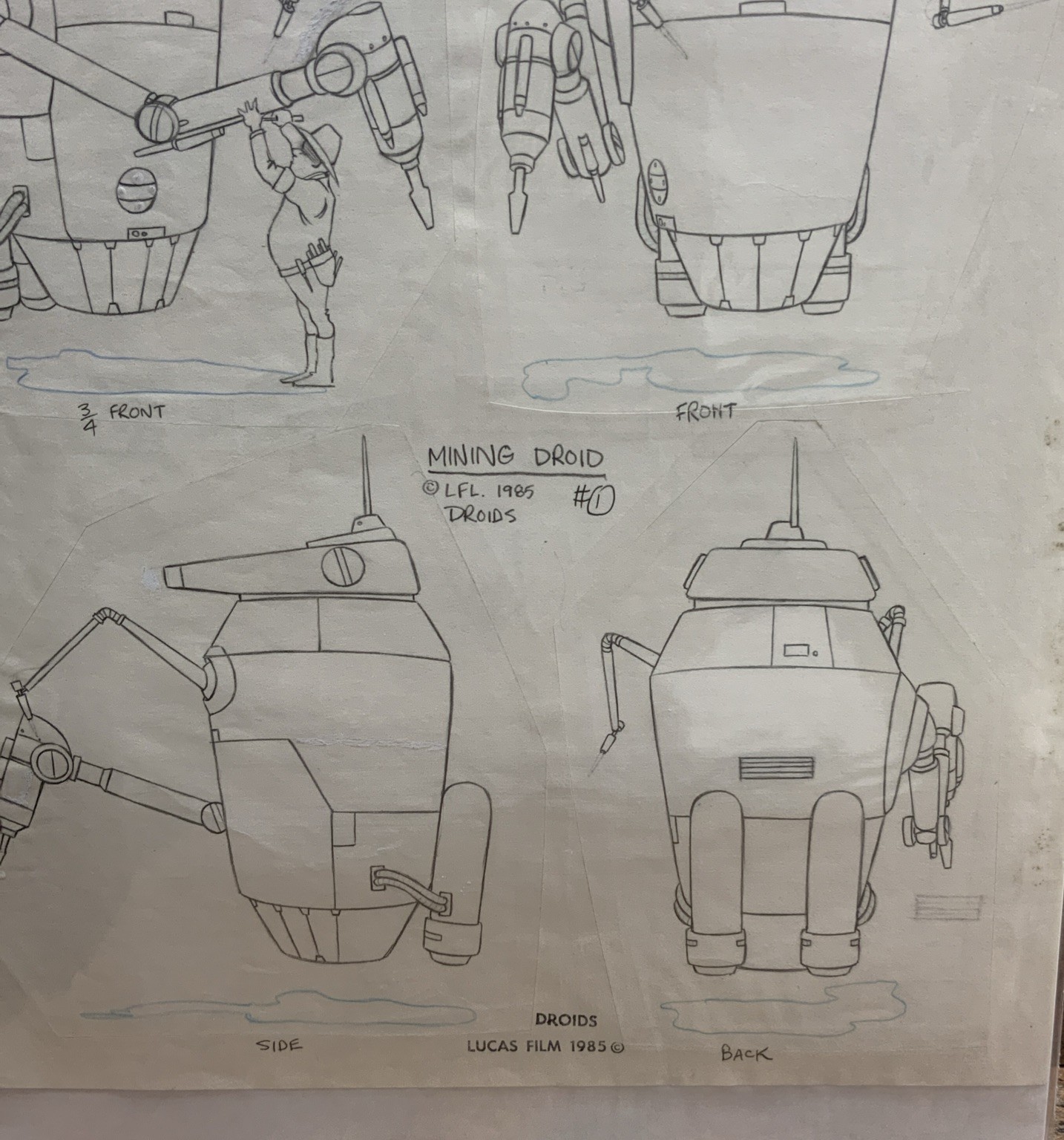 Star Wars DROIDS Artwork