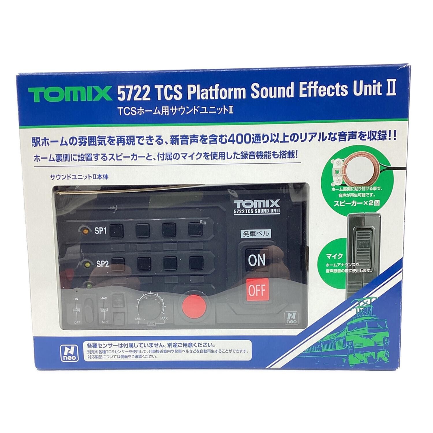 TOMIX 5722 Sound Unit II TCS Home Railway Accessory Mint JAPAN