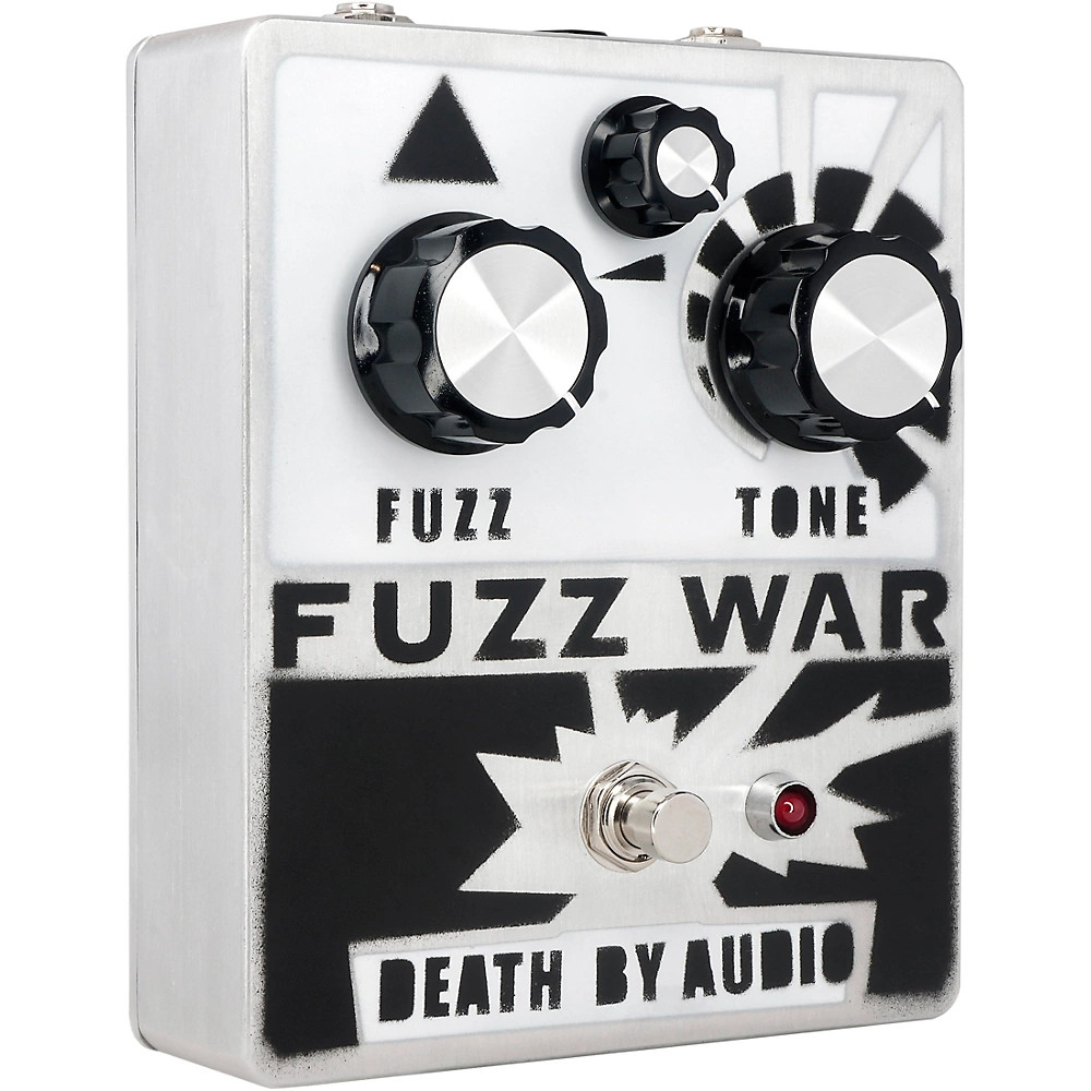 DEATH BY AUDIO Fuzz War Effects Pedal Silver
