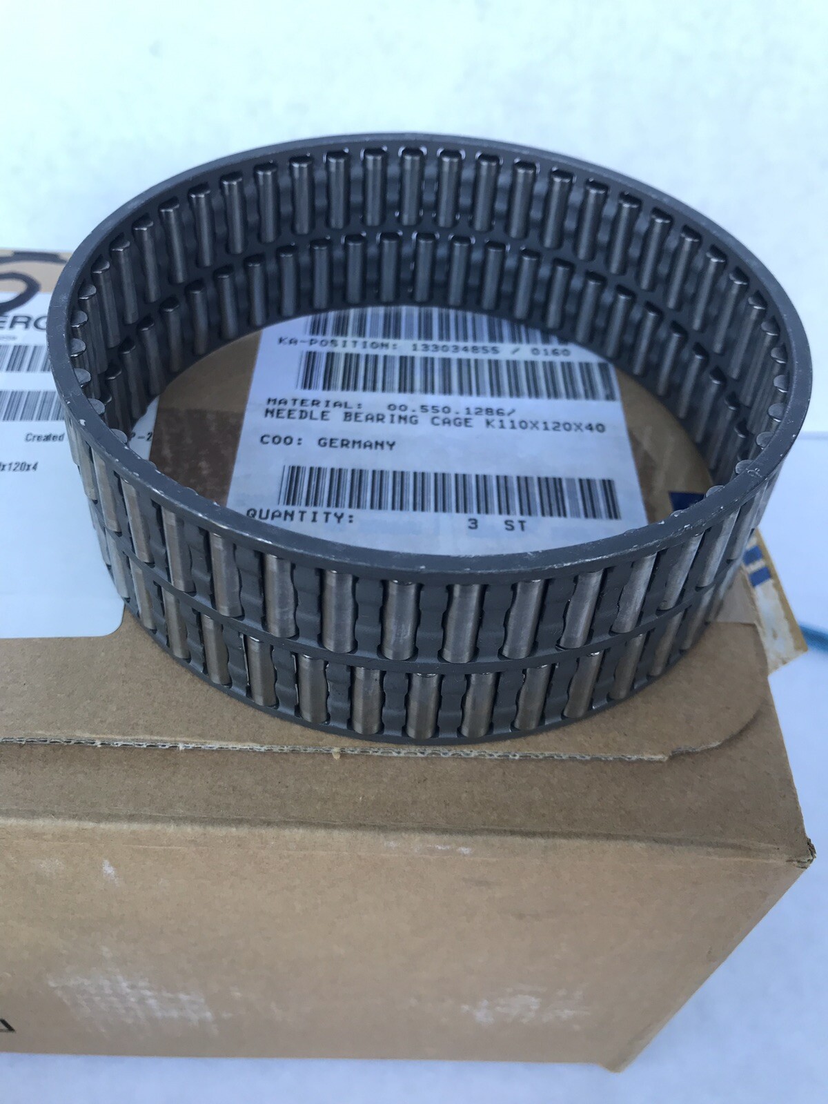 Original Heidelberg Cylinder Needle Bearing Cage 00.550.1286 From Germany