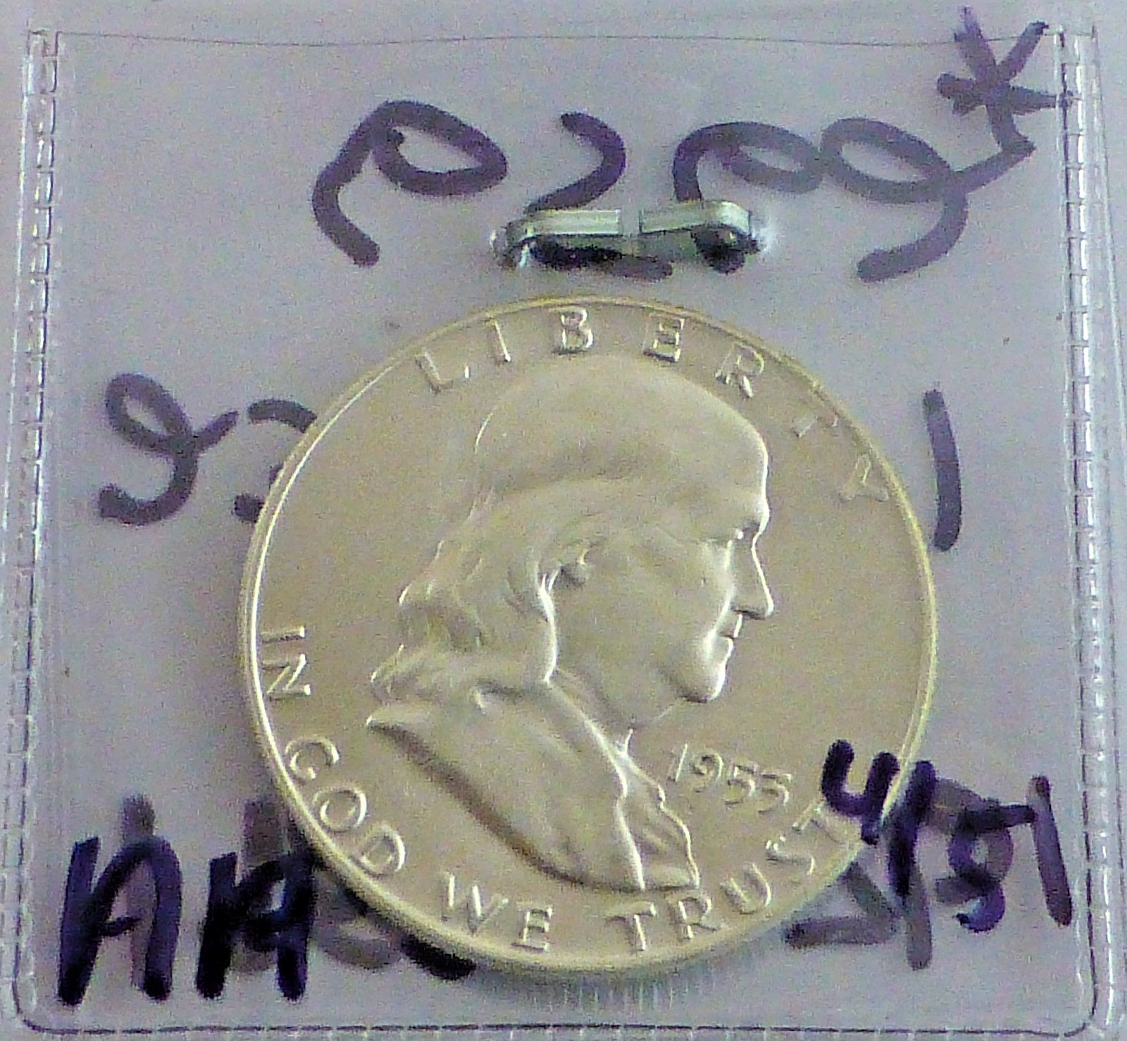 1953-D Benjamin Franklin Half Dollar