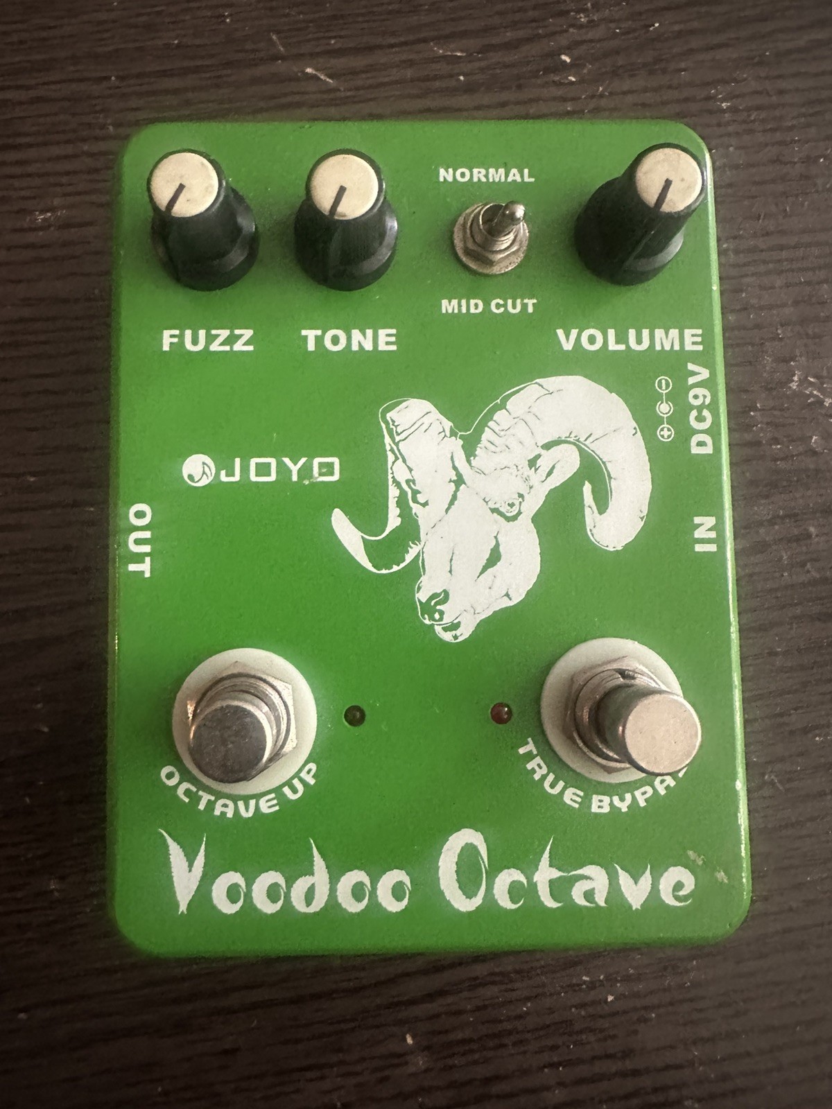 JOYO Octave Fuzz Germanium 60's Rock Electric Effect Pedal Voodoo Fuzz JF-12
