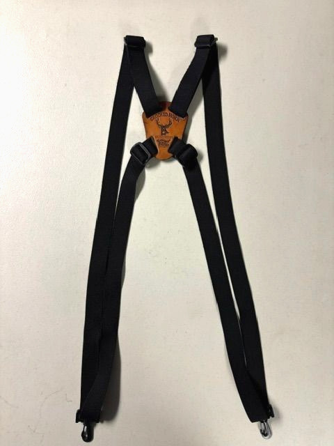 Crooked Horn Outfitters Bino System Black Binocular Chest Harness USA Straps