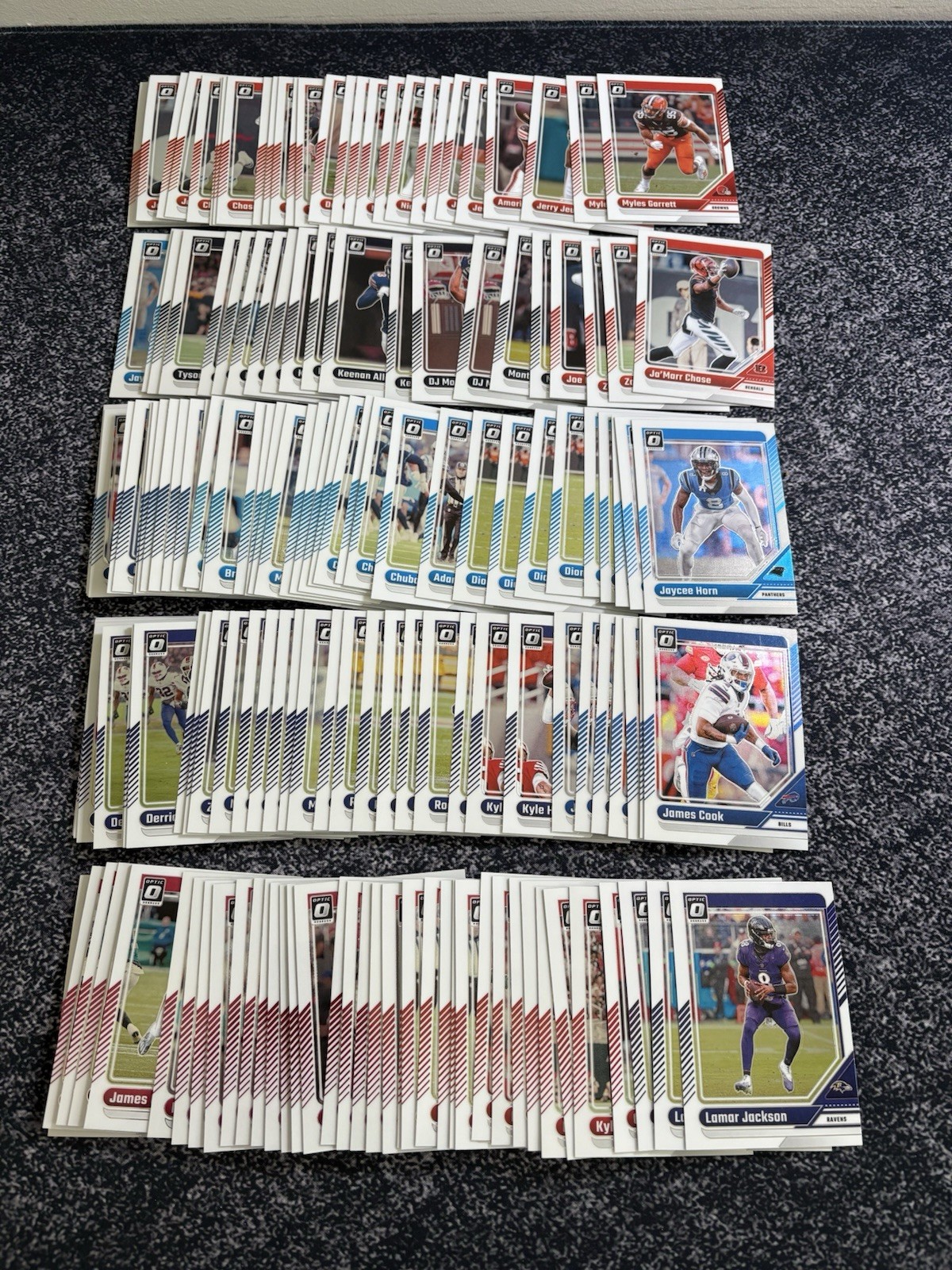 2024 Optic Football ,4 CARD MINIMUM, CARDS 151-300,30% off FREE SHIPPING !!