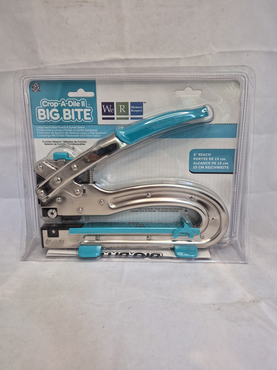 We R Memory Keepers Crop-A-Dile II Big Bite Punch BRAND NEW
