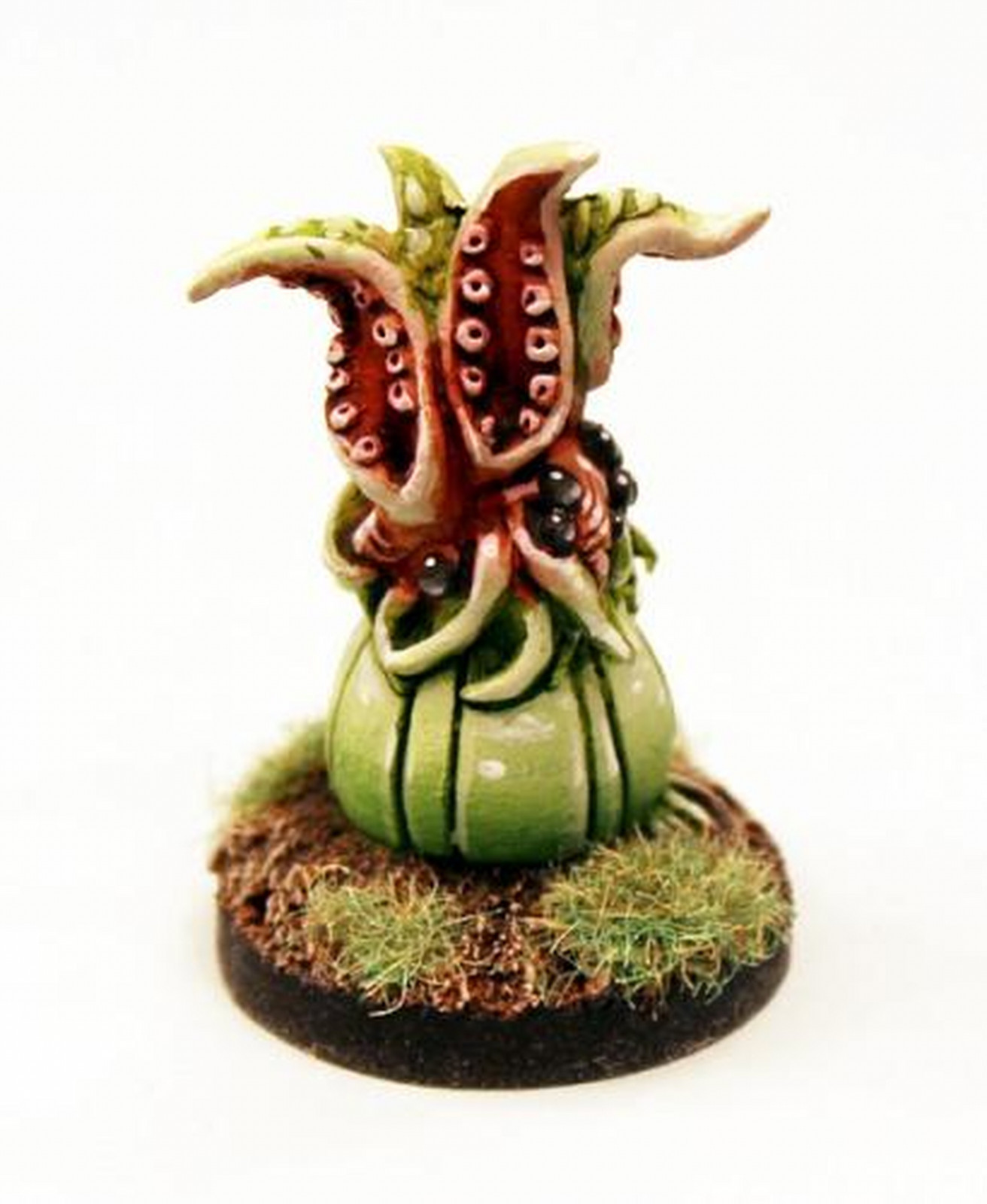 Monster Resin Plants-Set of 3 x EH01 Flower of Evil-Use for all scales-UNPAINTED