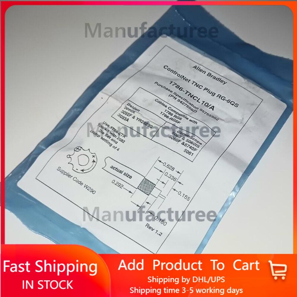 NEW ALLEN BRADLEY 1786-TNCL10/A 1786TNCL10/A US Free Tax