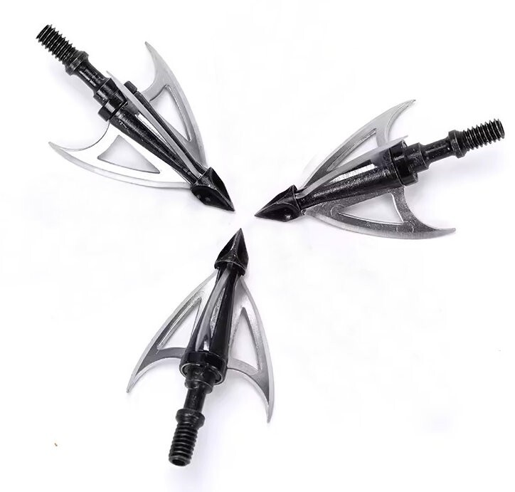 RAVAGE DOMINATOR fixed Broadhead 100gr Chisel Tip 1.35" would channel NEW! 3pk